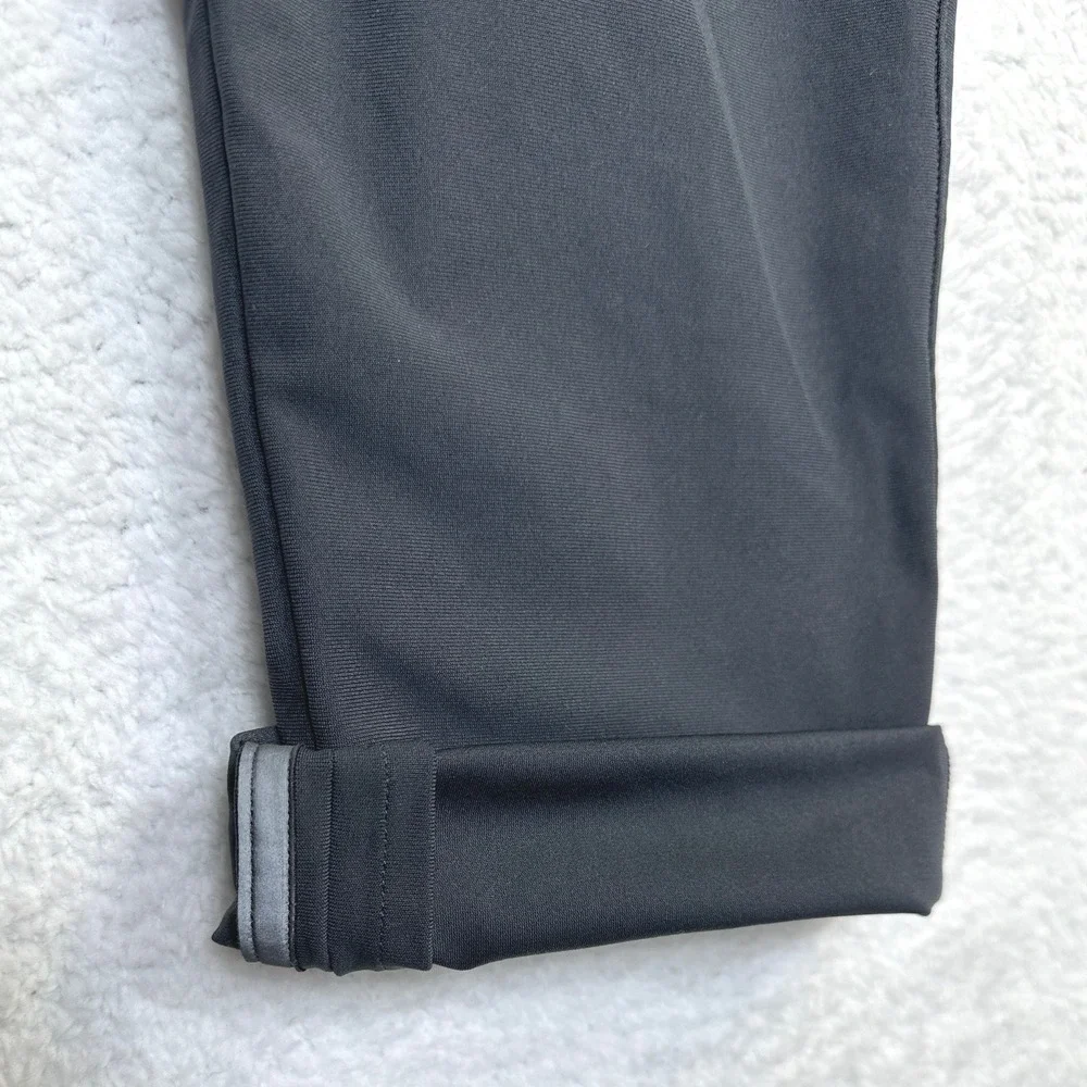 Lululemon Athletica Men 32 Performance Stretch Pants gray Flat Front‎ Zip Pocket